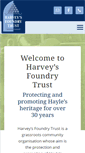 Mobile Screenshot of harveysfoundrytrust.org.uk